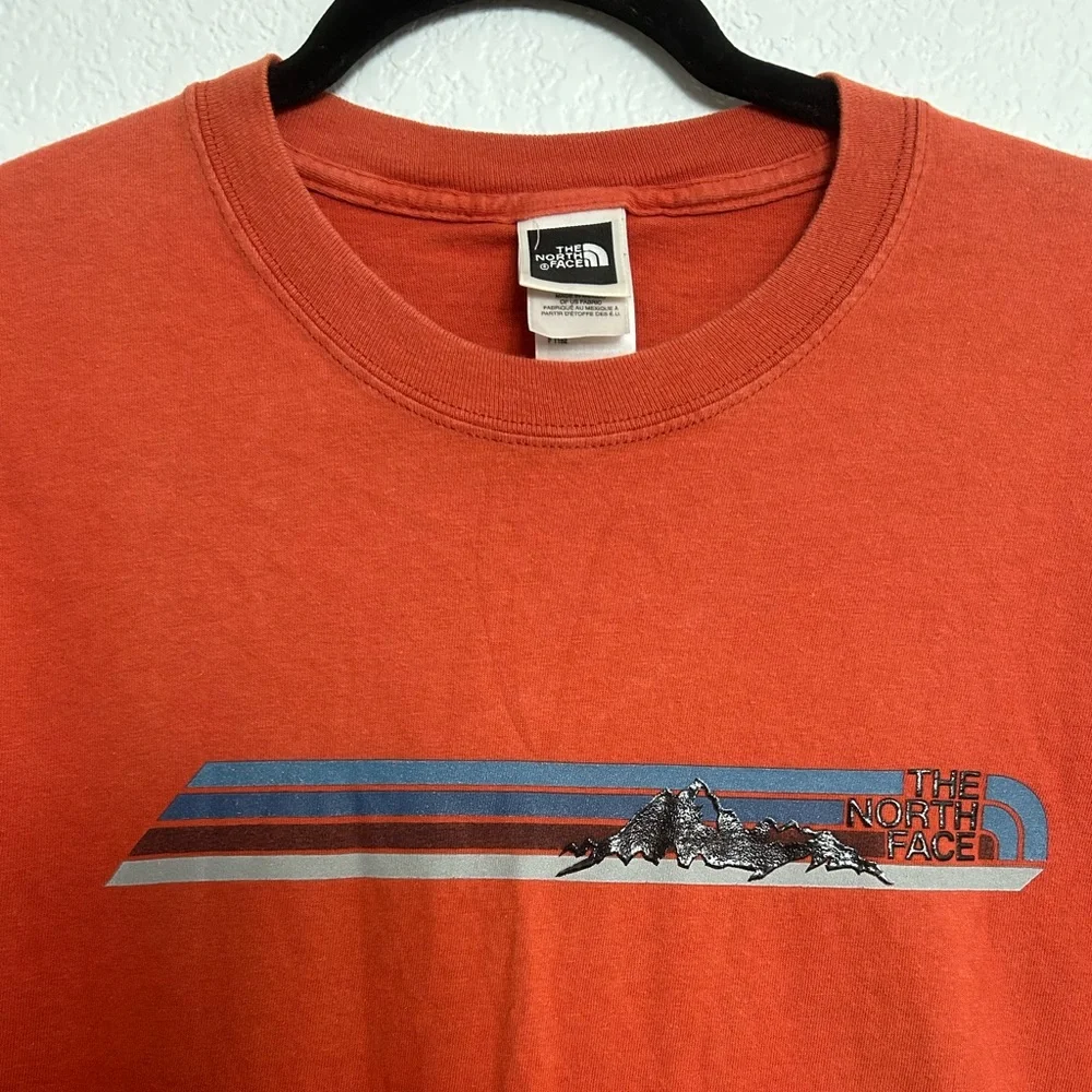 THE NORTH FACE Orange logo T-shirt